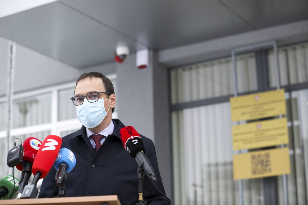 NVSC vadovo spaudos konferencija