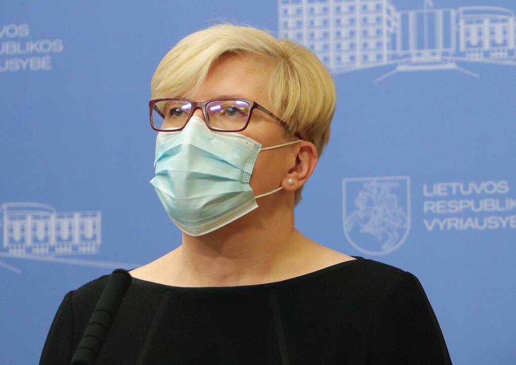 Premjerė sveikina Europos dienos proga ir kviečia kurti Europos ateitį