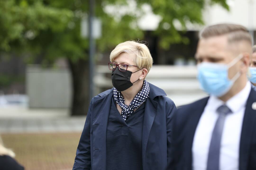 I. Šimonytė Dubajuje aplankys pasaulinę parodą, susitiks su princu