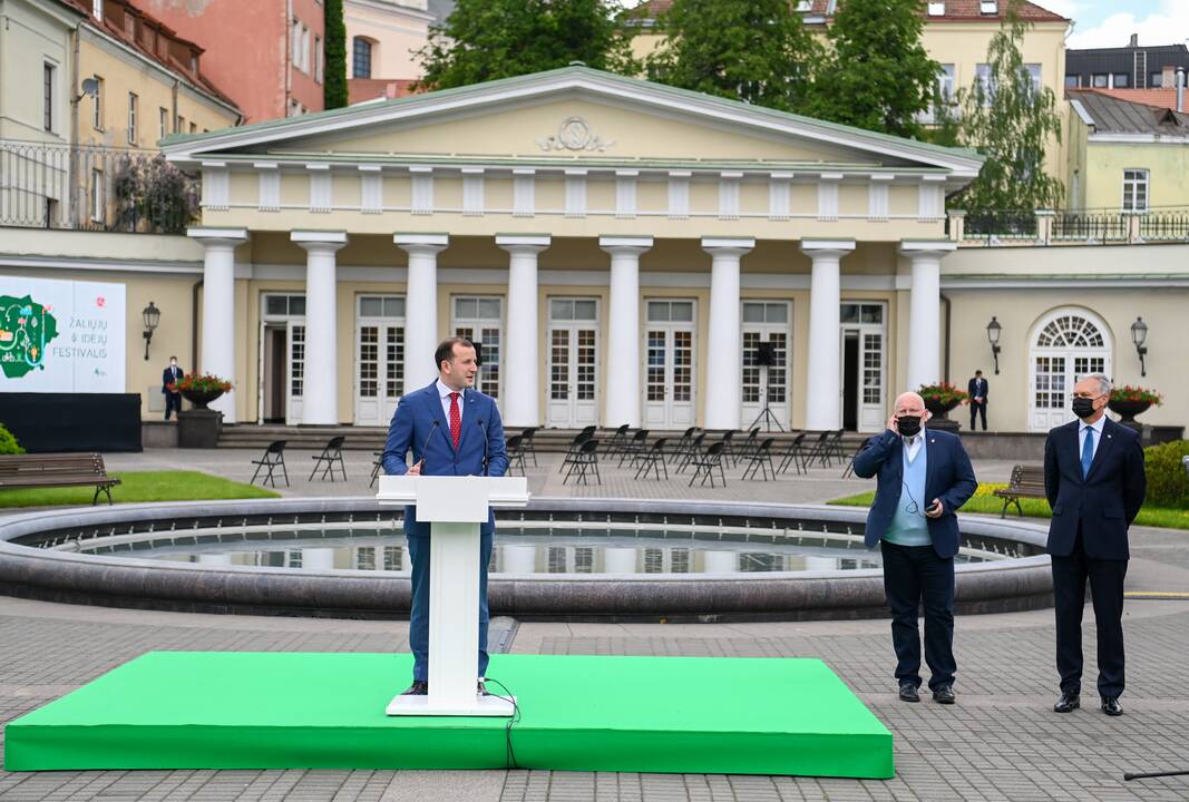 Žaliųjų idėjų festivalis Prezidentūroje