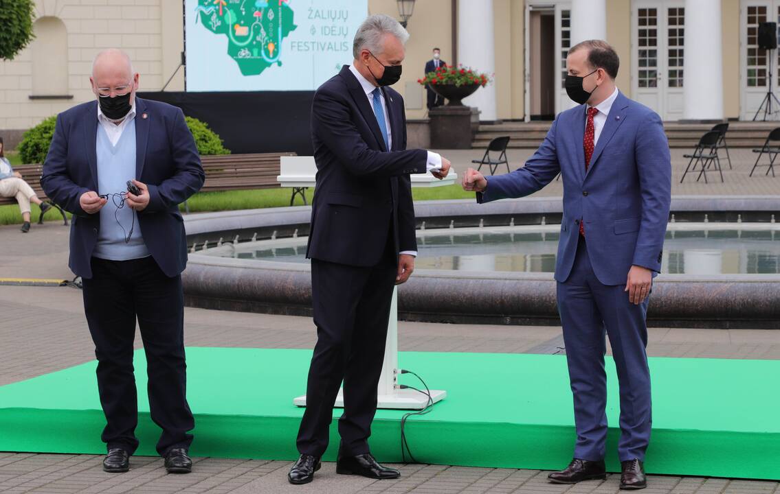 Žaliųjų idėjų festivalis Prezidentūroje