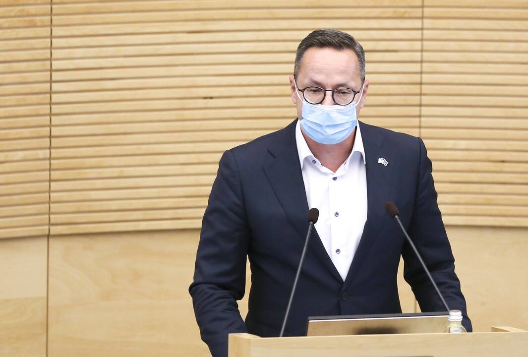 Ž. Pavilionis praėjusį pirmadienį priėmė sprendimą trauktis iš einamų pareigų