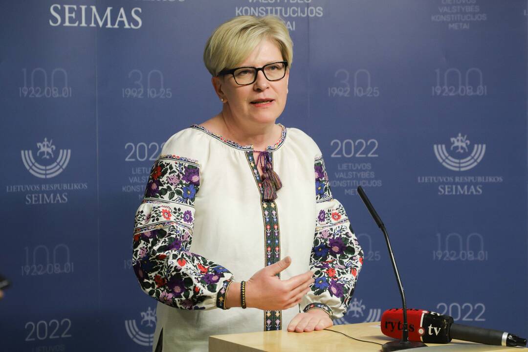 Seimo nariai pasipuošė vyšyvankomis