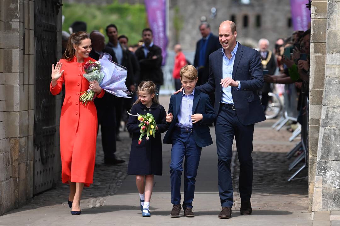 Žiniasklaida: princas Williamas su šeima palieka Londoną