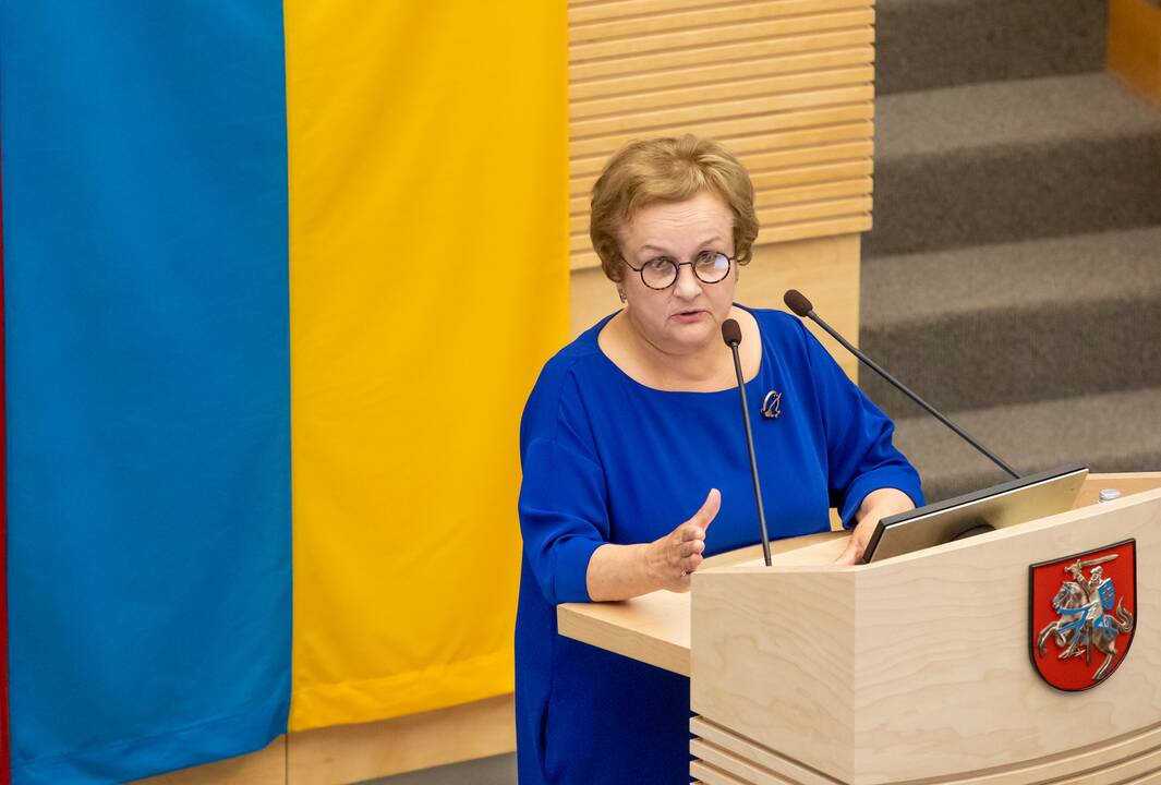 Tęsiasi neeilinė Seimo sesija
