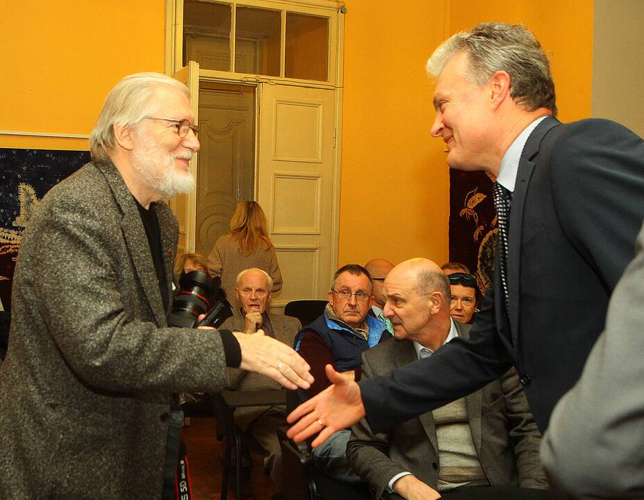 Nacionalinės kultūros ir meno premijos laureatas aktorius Juozas Budraitis