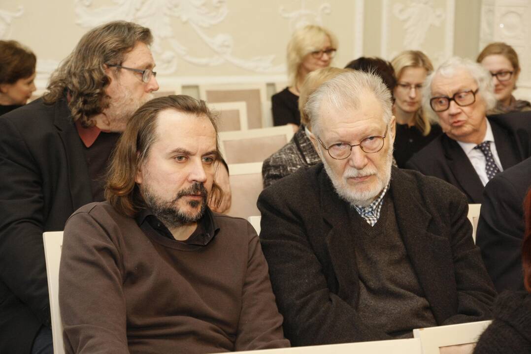 Nacionalinės kultūros ir meno premijos laureatas aktorius Juozas Budraitis