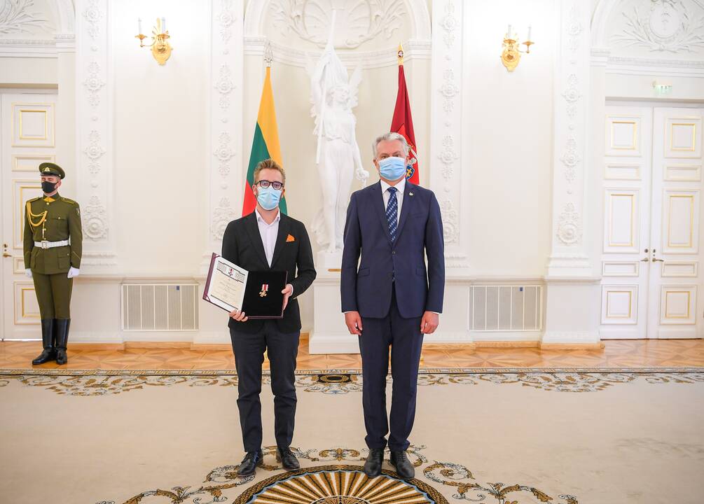 Prezidentas apdovanojo žydų gelbėtojus