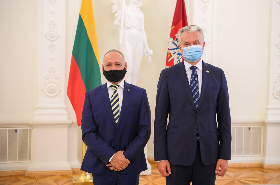 Prezidentas apdovanojo žydų gelbėtojus