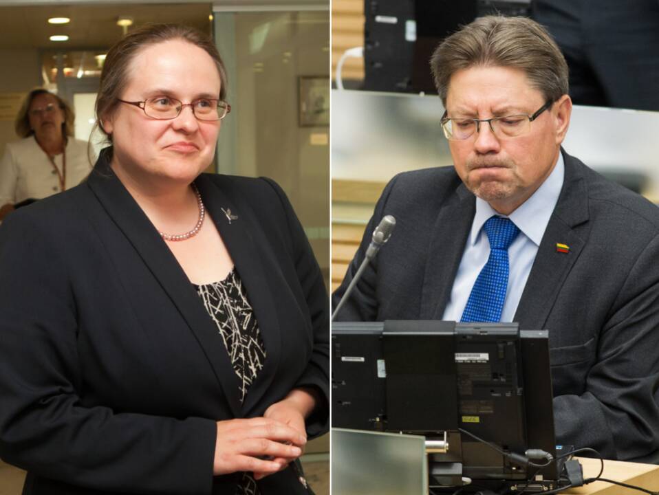 Agnė Širinskienė ir Stasys Šedbaras