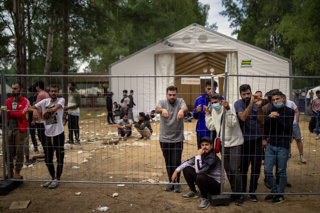 Migrantų stovyklas skirstys zonomis: norima išvengti reketų, prievartos atvejų
