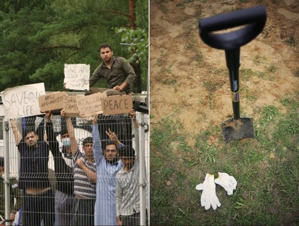 Migrantai rezgė pabėgimo planą iš Rūdninkų: kasėsi tunelį ir tikėjosi pasprukti
