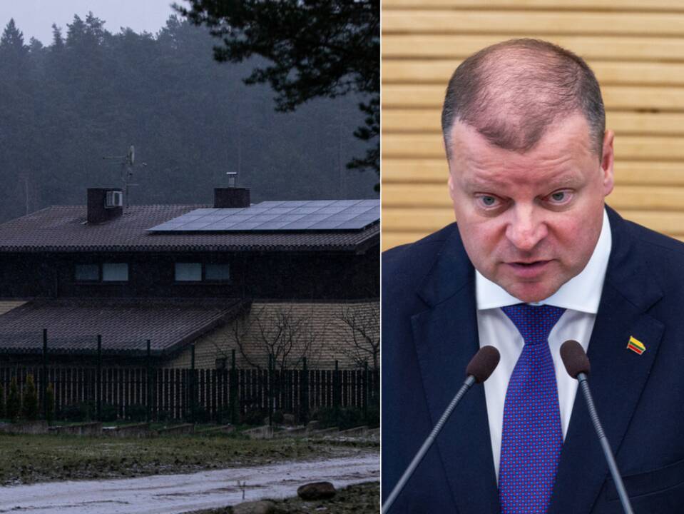 Teisme – byla dėl S. Skvernelį menkinančių užrašų ant Upės gatvės asfalto