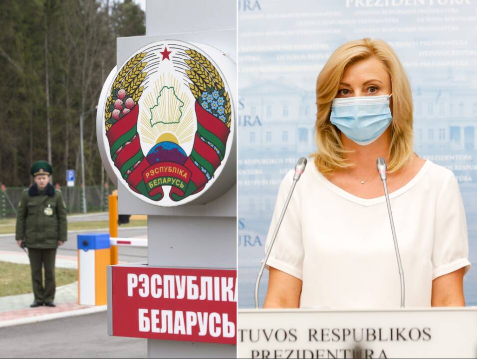 Ministrė: duomenų apie neįprastus veiksmus pasienyje neturime