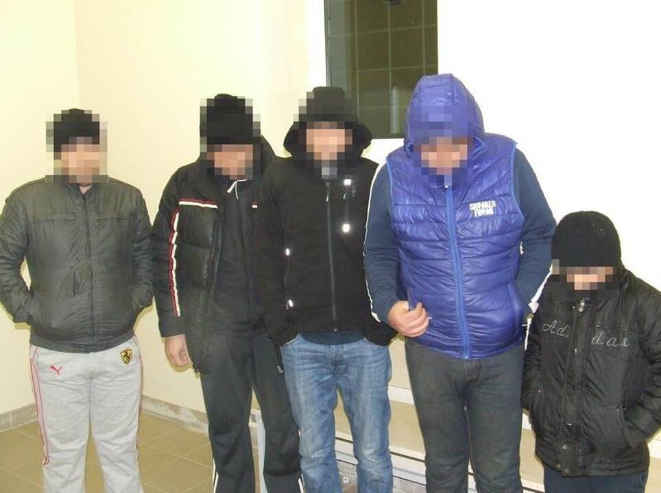 Pasieniečiai sulaikė 17 Gruzijos piliečių