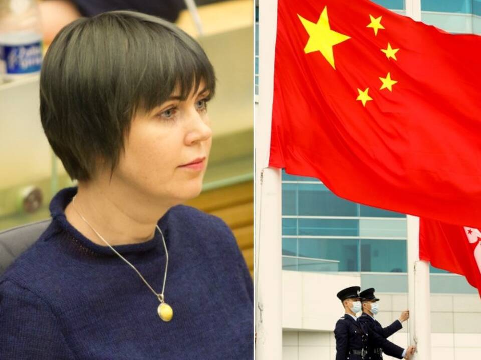 Kinija įvedė sankcijas Seimo narei D. Šakalienei ir trims diplomatams