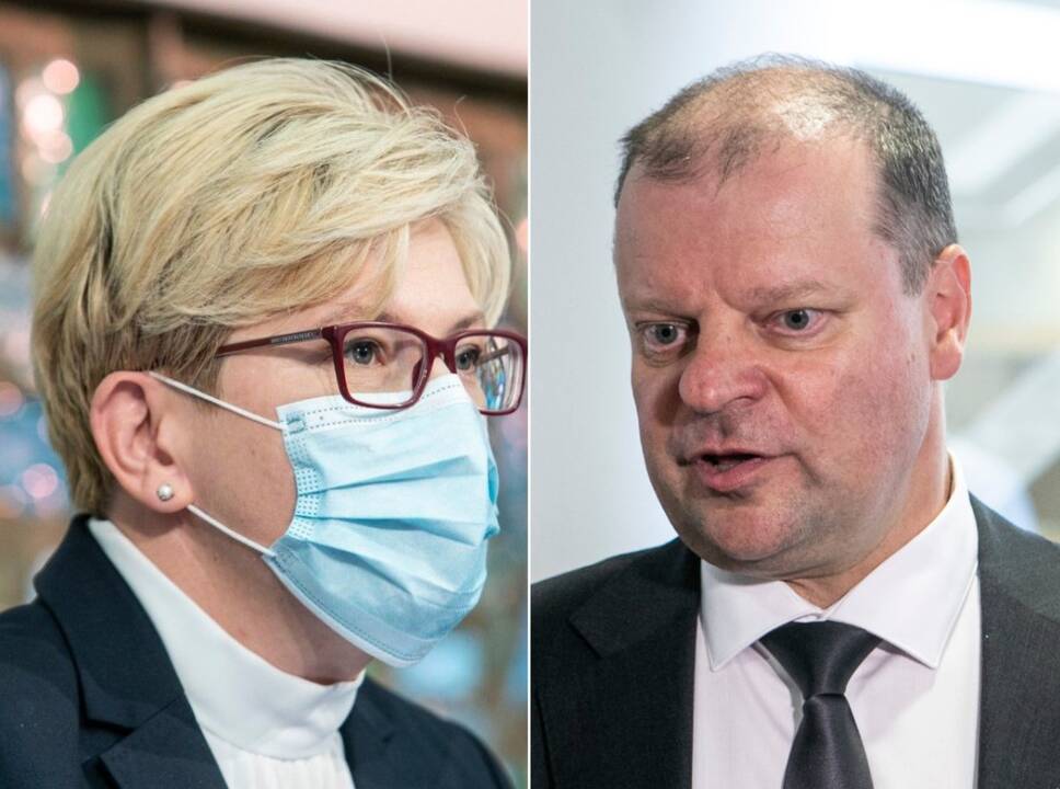 I. Šimonytė kreipėsi į S. Skvernelį: prašo dar labiau griežtinti karantiną