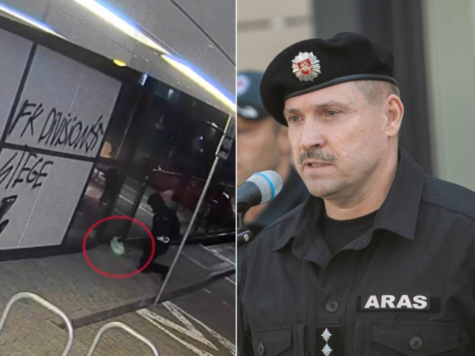 Operacijų rinktinės „Aras“ vadas Viktoras Grabauskas