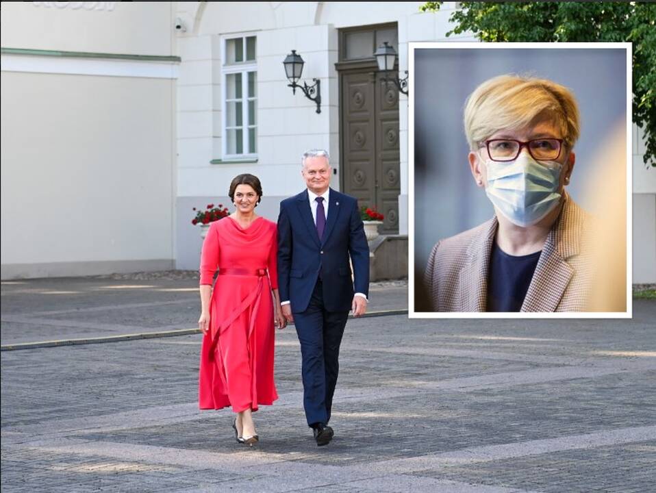 I. Šimonytė paaiškino, kodėl nedalyvavo priėmime Prezidentūroje