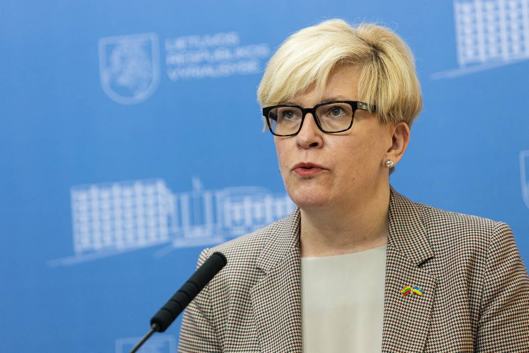 Premjerė ragina susilaikyti nuo rusakalbių persekiojimo, bet kokių išpuolių