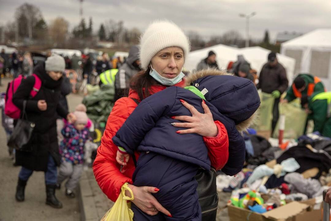 Pabėgėliams iš Ukrainos – lengvesnės migracijos procedūros, galimybė dirbti