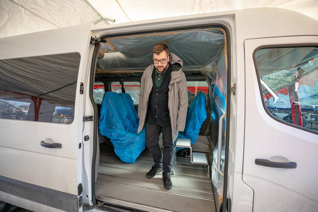 Vilniuje atidaroma mobili koronaviruso testavimo aikštelė