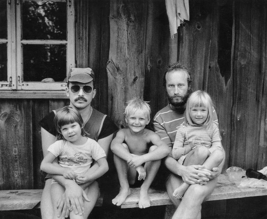 Pažintis: R. Požerskis ir V. Šonta 1974 m. tuomečiame Kauno politechnikos institute.