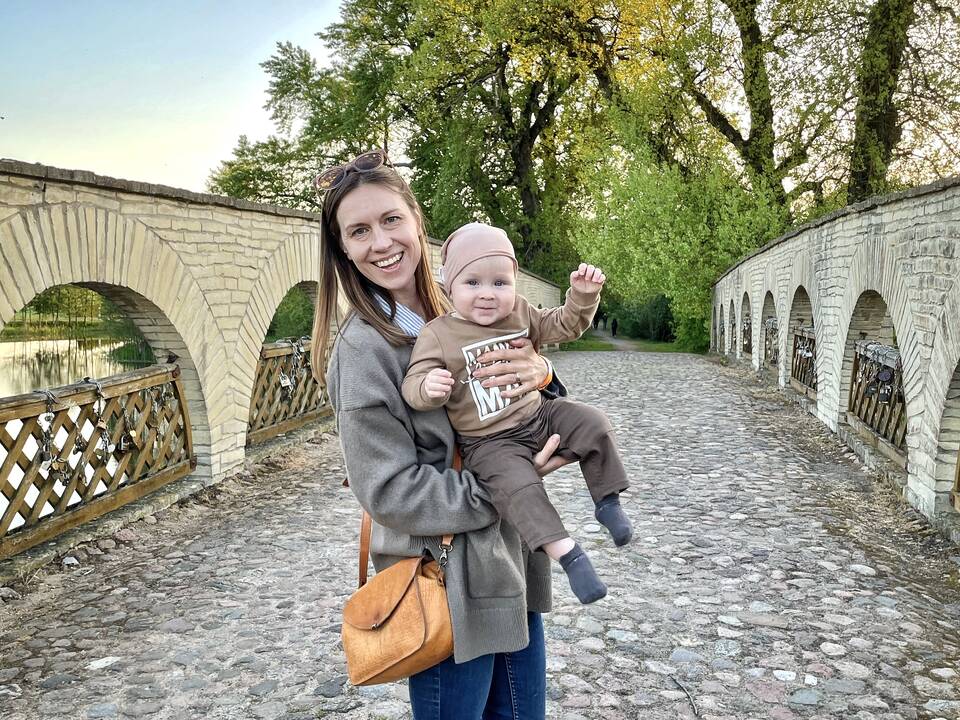  Kartu: J. ir N. Lingiai su savo sūnumi Luku po Lietuvą keliauja nuo tada, kai mažajam sukako trys savaitės.
