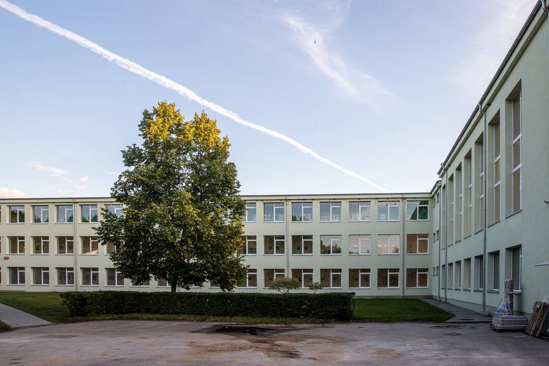 Laukia: Vandžiogalos gimnazijos rekonstrukcija jau baigta.
