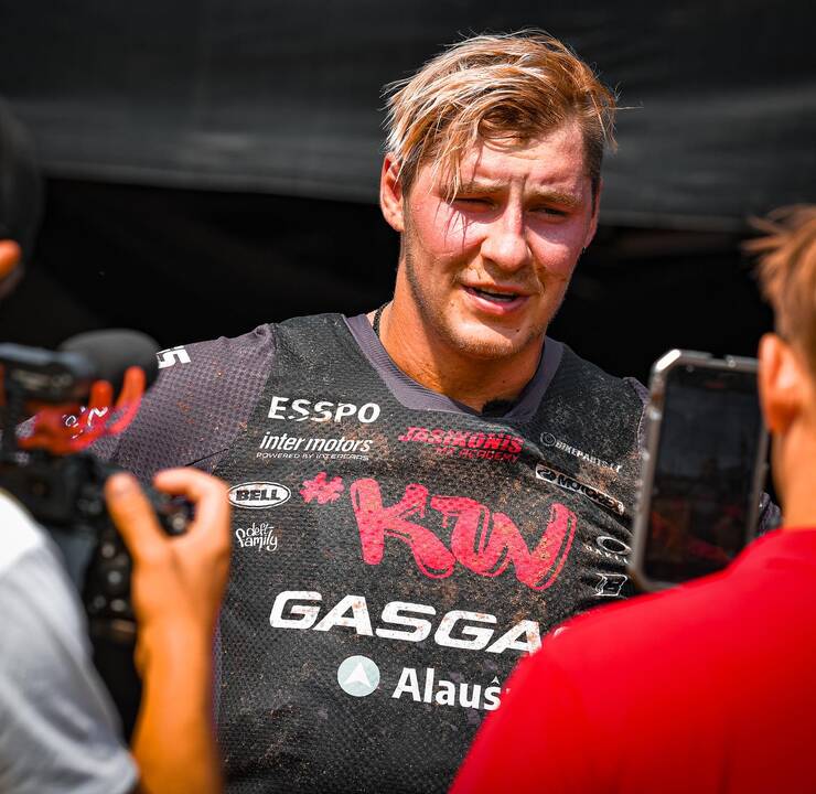 Lyderis: šiemet A. Jasikonis tapo Lietuvos motokroso MX1 klasės čempionu.