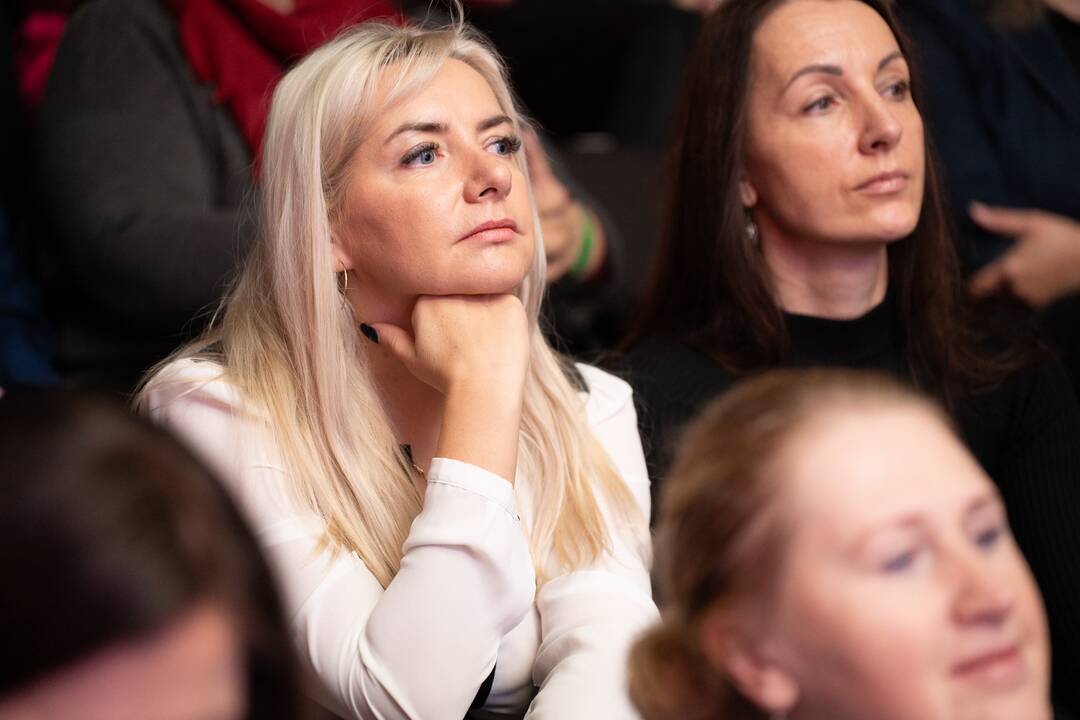 Aktualu: konferencijos metu diskutuota apie dirbtinio intelekto panaudojimą versle.