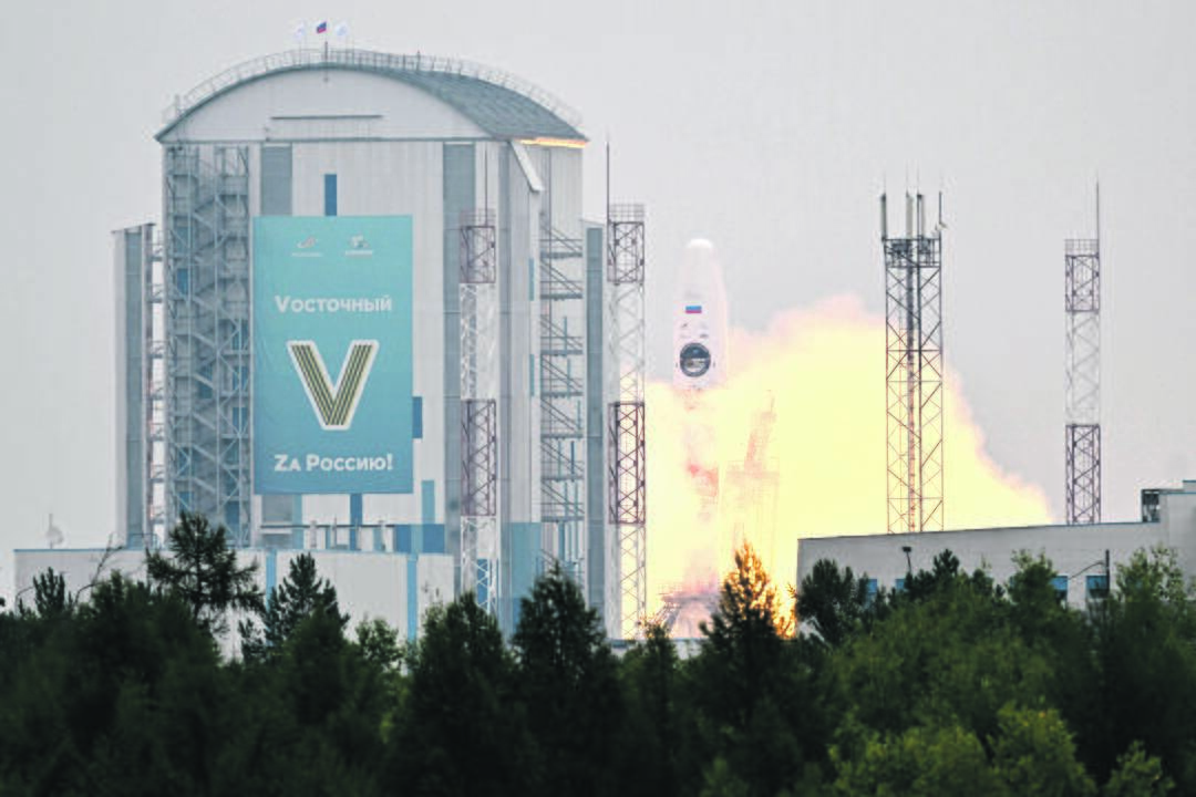 Tikslas: Mėnulio paviršiaus vaizdas, kurį į Žemę perdavė "Chandrayaan-3".