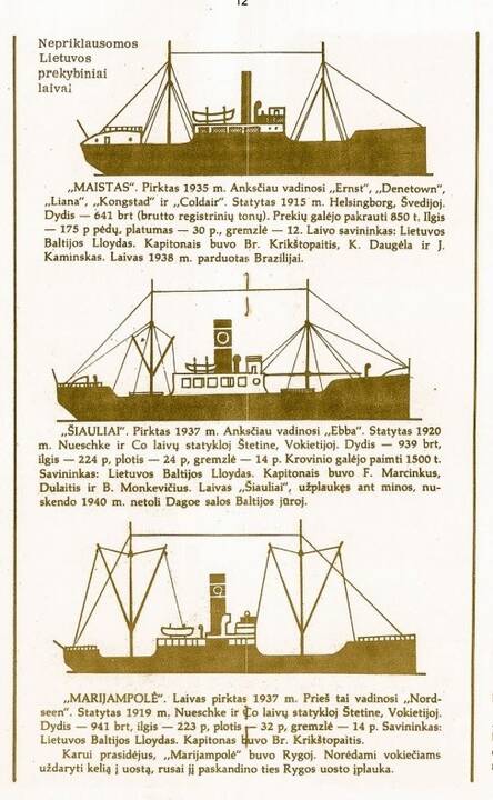 Istorija: laivas „Utena“ buvo vienas iš tų, kurį pražudė 1939 m. rugsėjį prasidėjęs II pasaulinis karas.