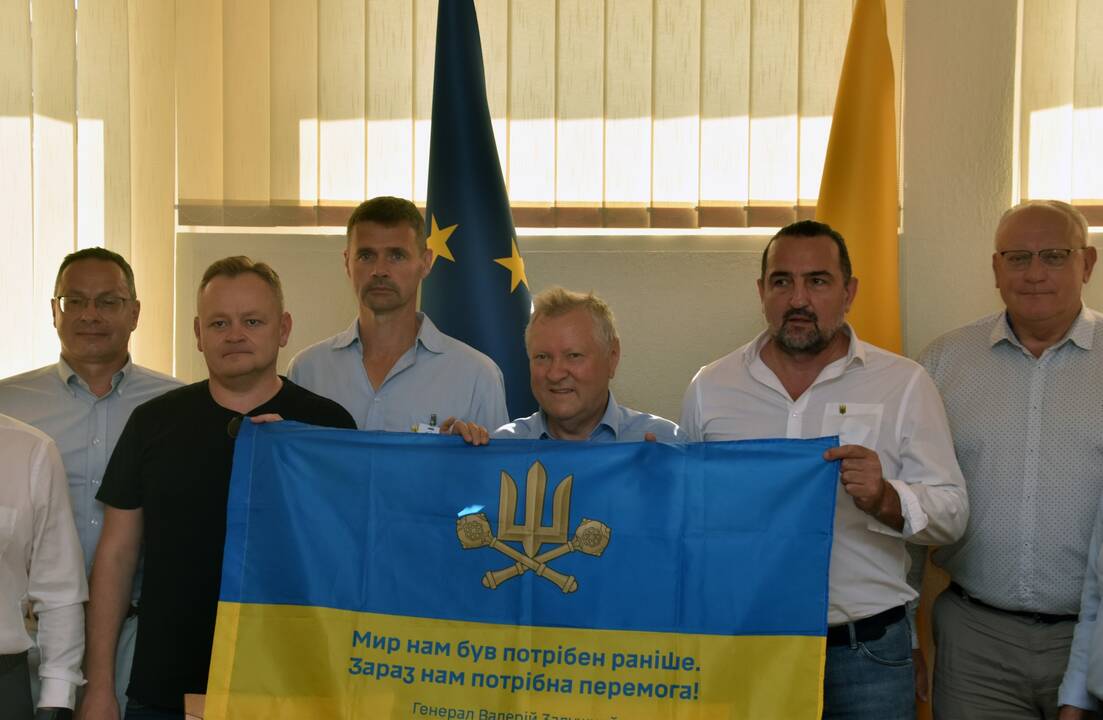 Tikslas: Klaipėdos jūrų uoste apsilankę Lietuvos, Ukrainos ūkininkai ir Lietuvos žemės ūkio ministerijos atstovai labiausiai domėjosi grūdų sandėliais.