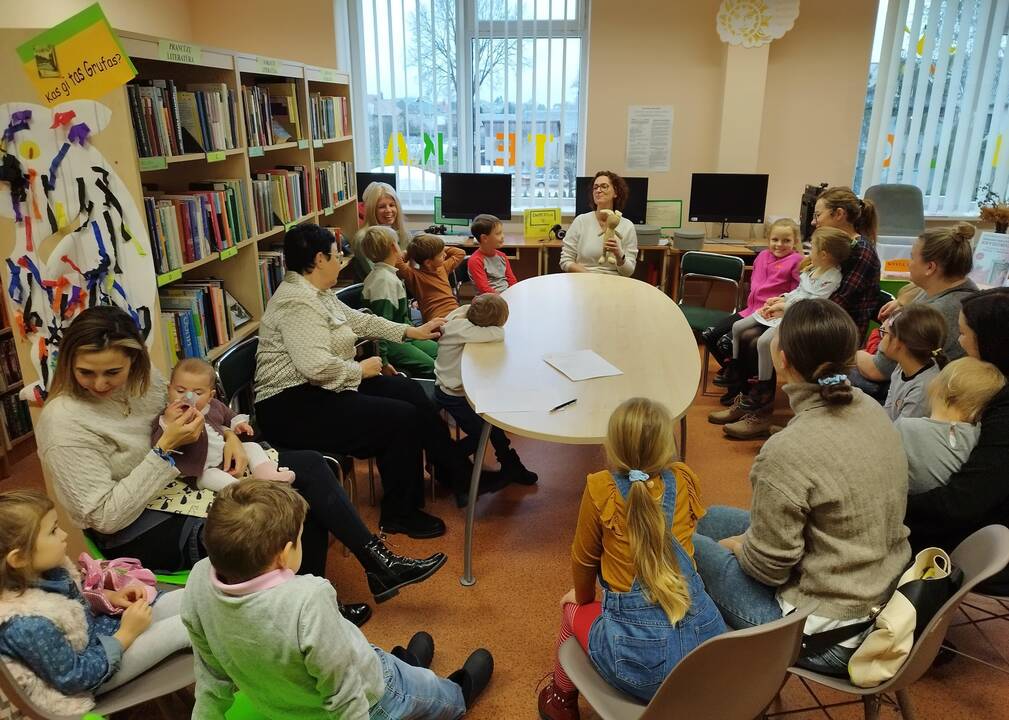 Įtrauktis: Kauno rajono savivaldybės viešoji biblioteka į projekto veiklas kvietė pakaunės bendruomenių šeimas, auginančias vaikus iki 14 metų.