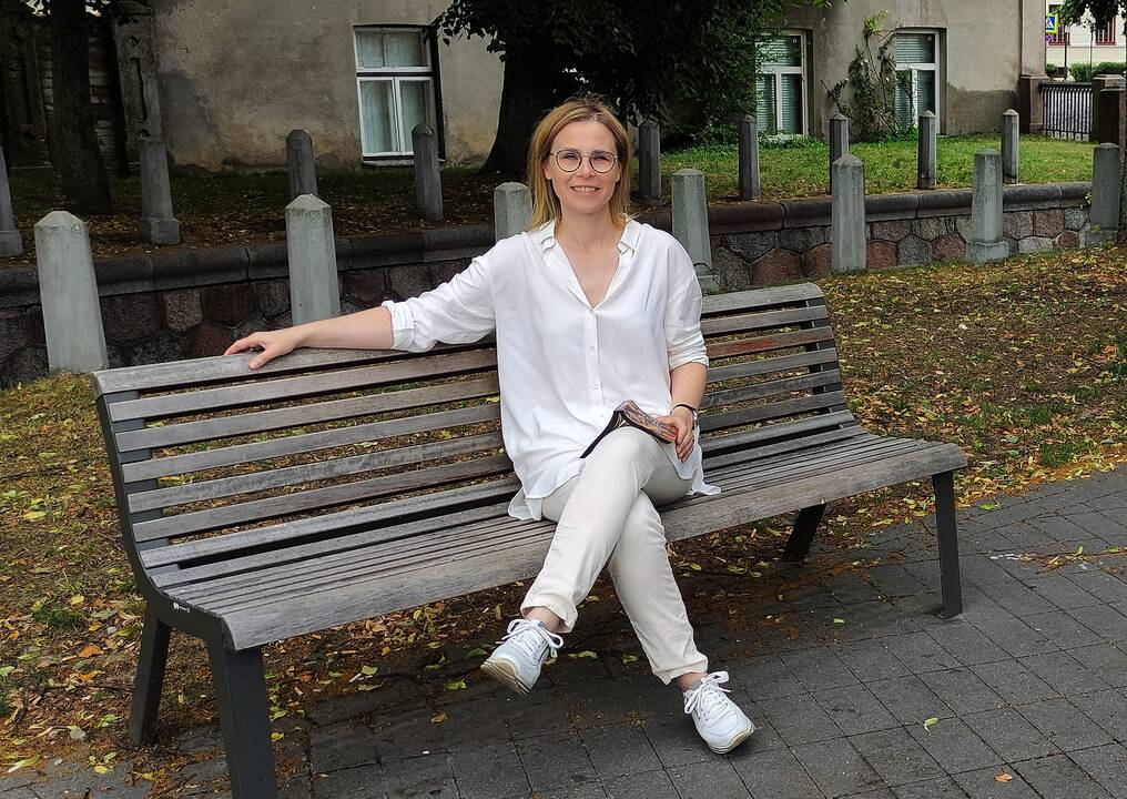 Pomėgis: IT spe­cia­lis­tė K. Bir­gė ra­šy­mo ne­va­di­na dar­bu, o juo la­biau – sun­kiu. Jai tai – ho­bis, sma­gus nuo­ty­kis.