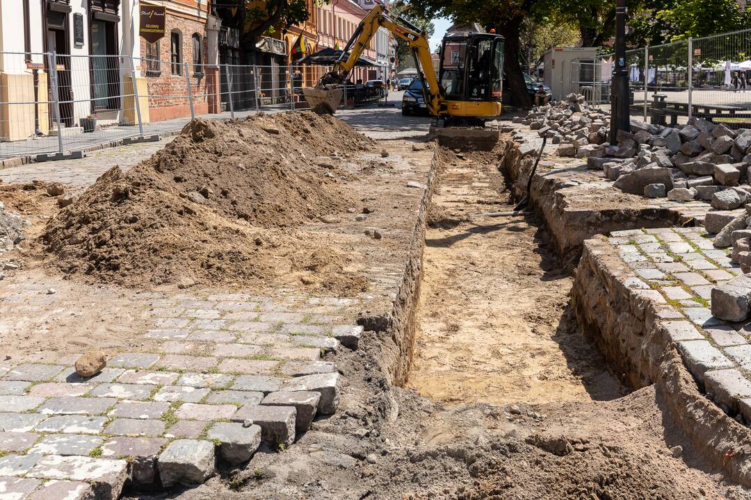 Terminai: Rotušės aikštės rekonstrukcija turėtų prasidėti rudenį.