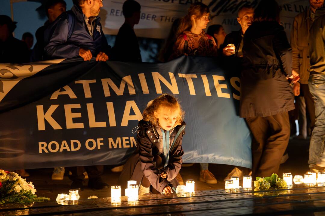 Tradicija: žydų genocido dienos minėjimas, kaip kasmet, vyko ir Kauno IX forte.