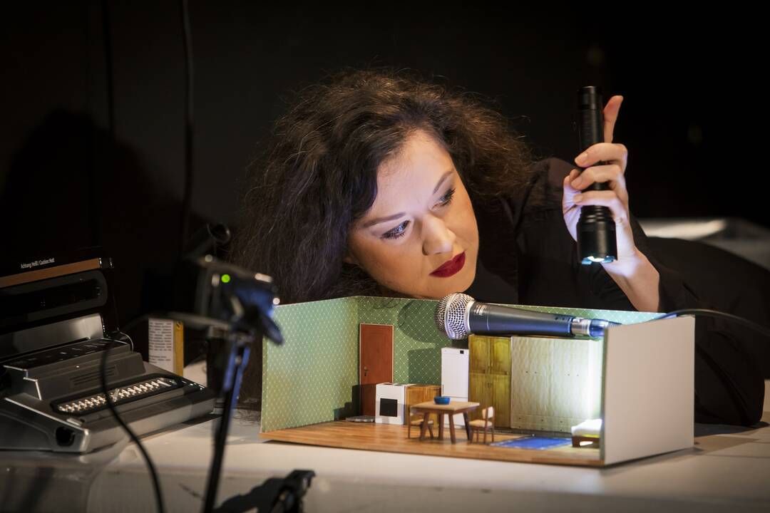Riba: spektaklio kūrėjai intriguoja – teatre, kaip ir gyvenime, žiūrovams ne visada bus akivaizdu, kas yra tikra, kas – realybės imitacija.