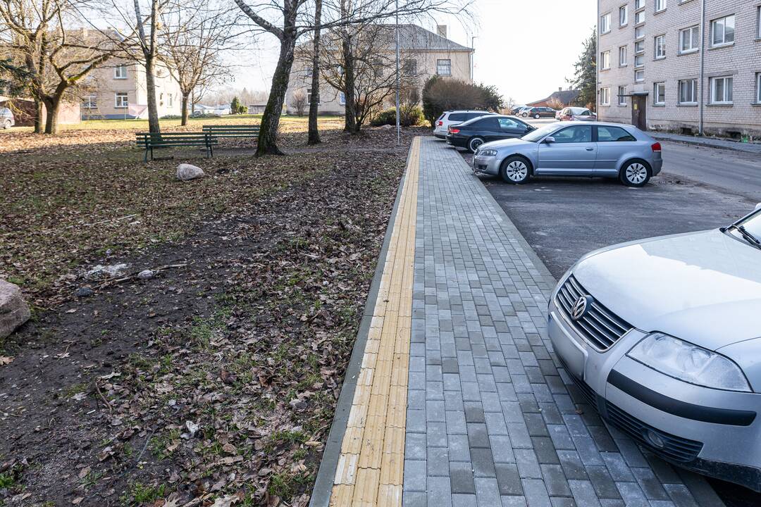Vaizdas: taip dabar atrodo Kaštonų gatvė Giraitės kaime.
