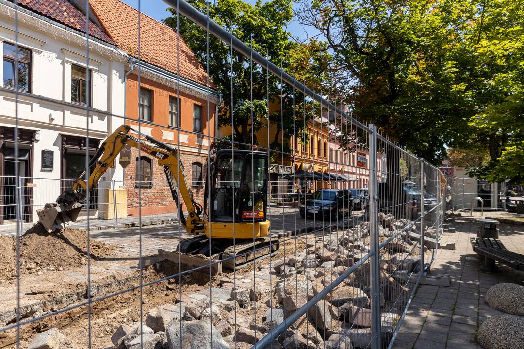 Terminai: Rotušės aikštės rekonstrukcija turėtų prasidėti rudenį.