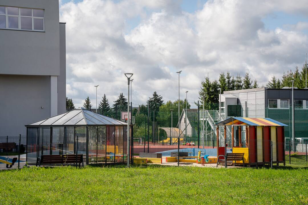 Pagražėjo: jau baigiamas rekonstruoti ir Girionių darželis.