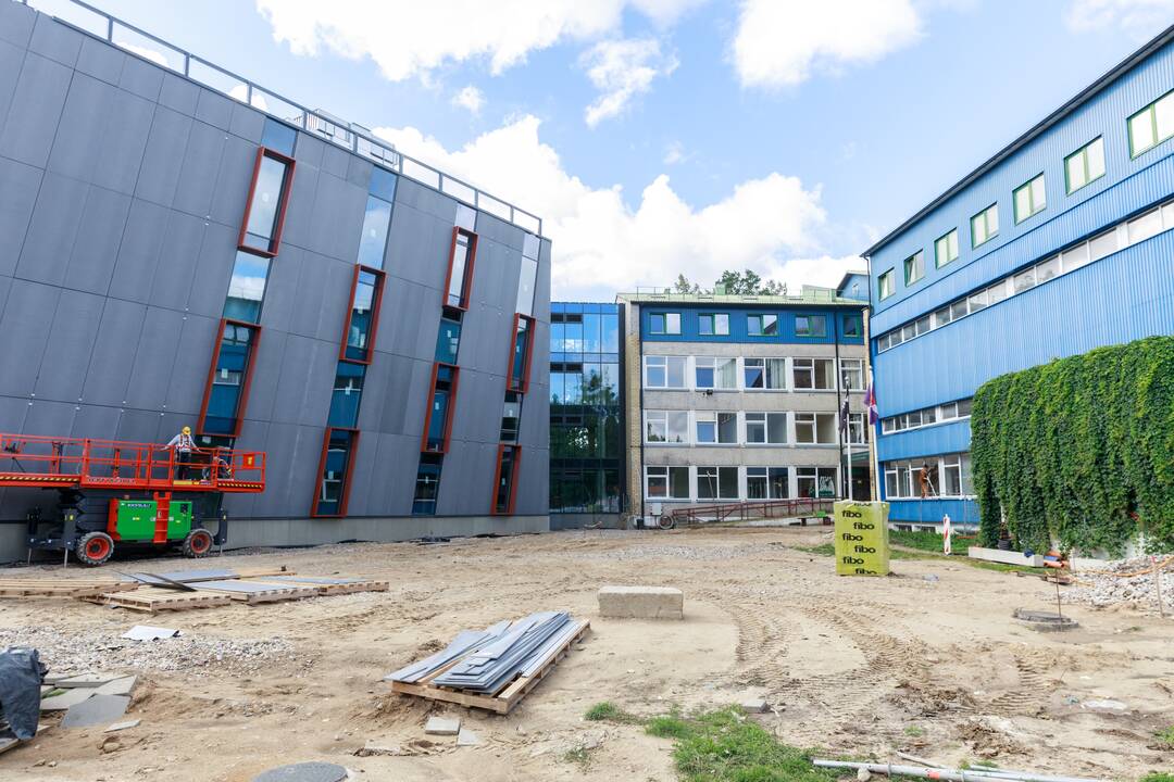 Pagražėjo: jau baigiamas rekonstruoti ir Girionių darželis.