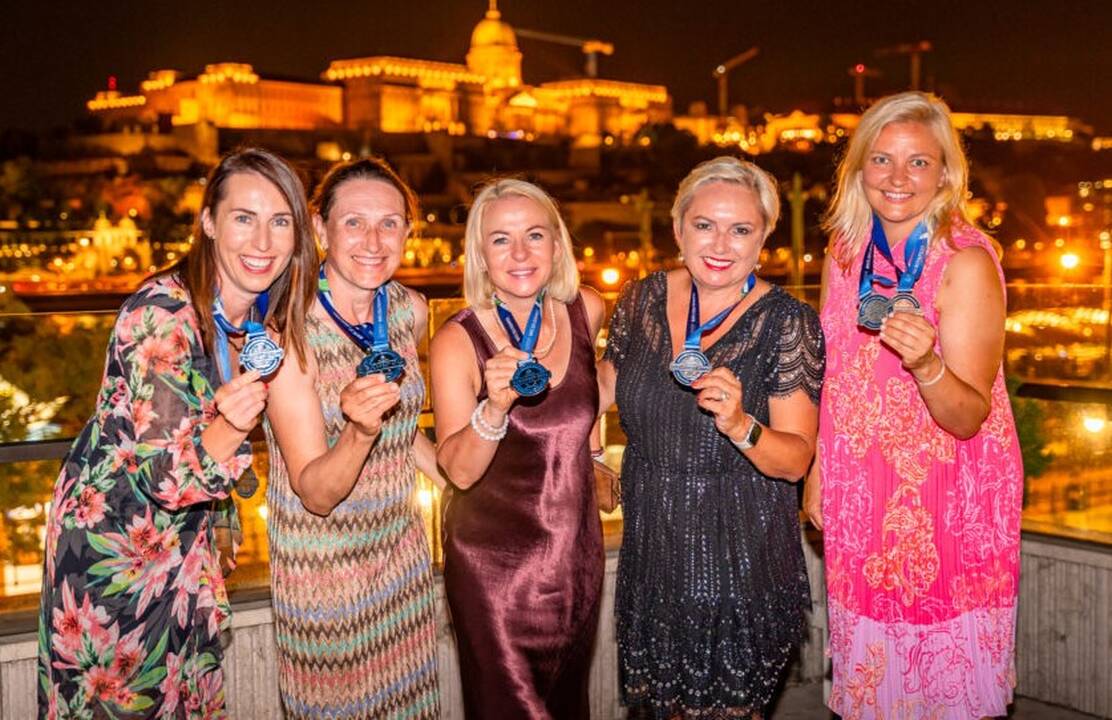 Sėkmė: Lietuvos medikai tenisininkai pasaulio čempionate iškovojo visų spalvų medalius.