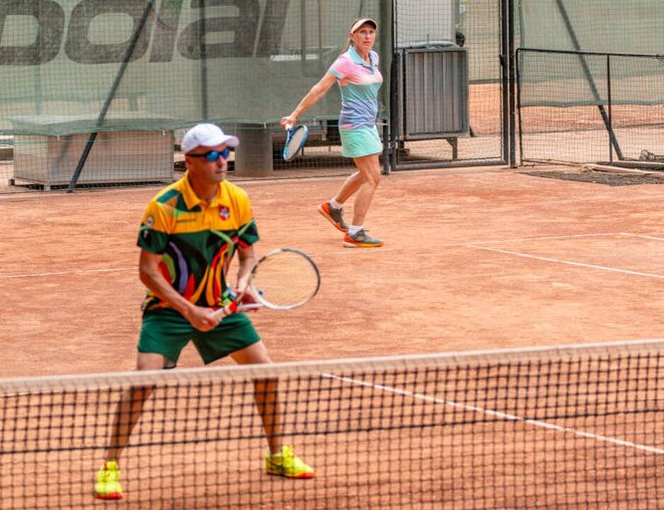 Sėkmė: Lietuvos medikai tenisininkai pasaulio čempionate iškovojo visų spalvų medalius.