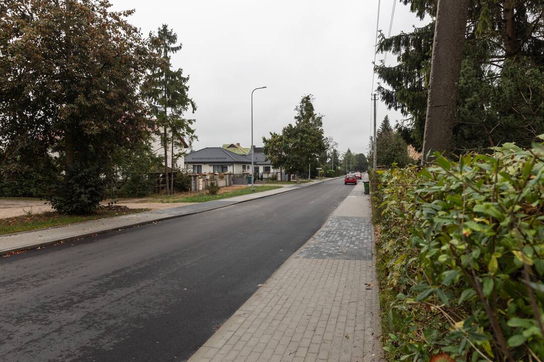 Tęstinis: vienas svarbiausių šiųmečių darbų – pernai pradėta Taikos ir Beržų gatvių rekonstrukcija Ringauduose.
