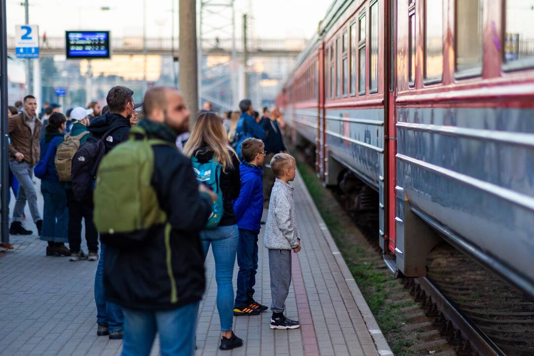 Prioritetai: šiemet jau daugiau nei 2,5 mln. keleivių rinkosi geležinkelio paslaugas.