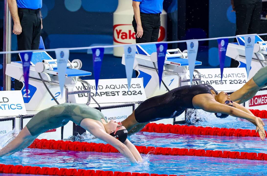 Talentas: M. Kaušpėdas, dukart pagerinęs Lietuvos rekordą, po dramatiškos kovos pateko į pusfinalį.