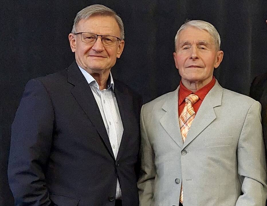 Jubiliejus: klubo 55-metį olimpiečiai paminėjo per tradicinį susitikimą „Bocmano“ kavinėje.