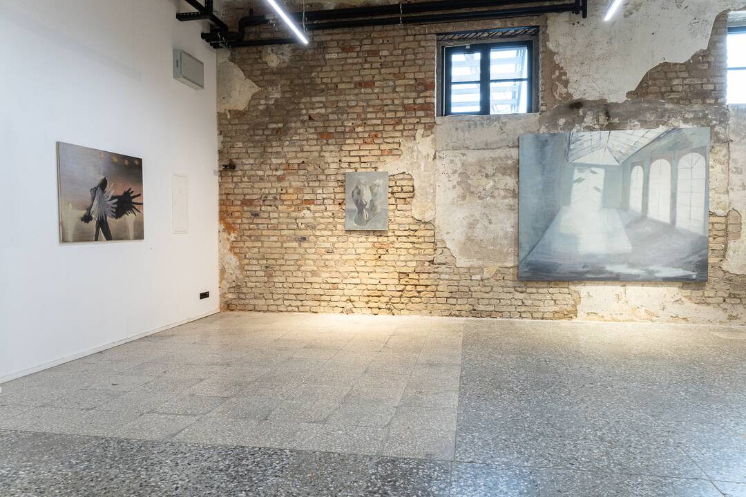 Darna: galerijos aplinka išryškino G. Pritkovaitės darbų koloritą.